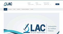Desktop Screenshot of laccrateus.com.br